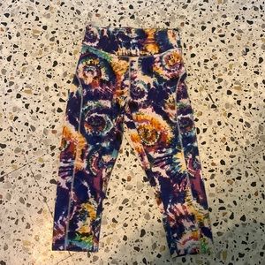 TYE DYE capri leggings